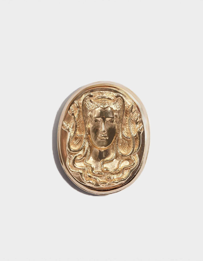 Bronze Medusa Pendant