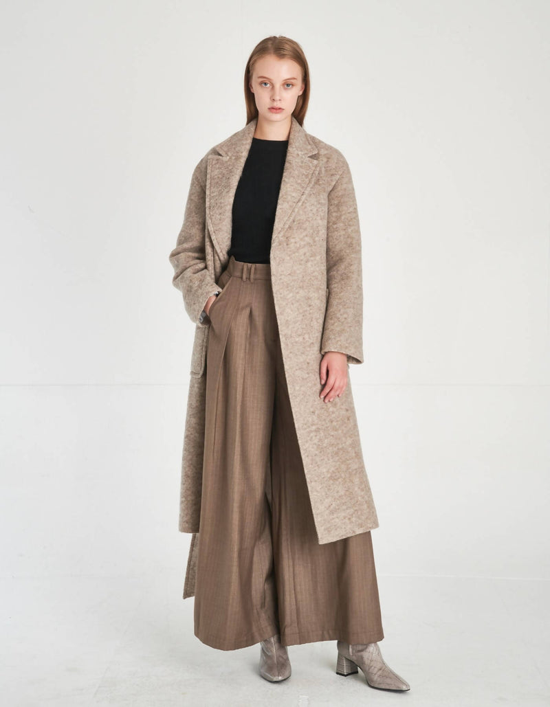 Soft Wool Ultra Light Knit Coat