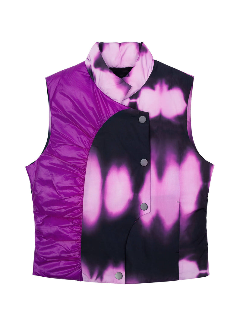 Colour Contrast Down Vest