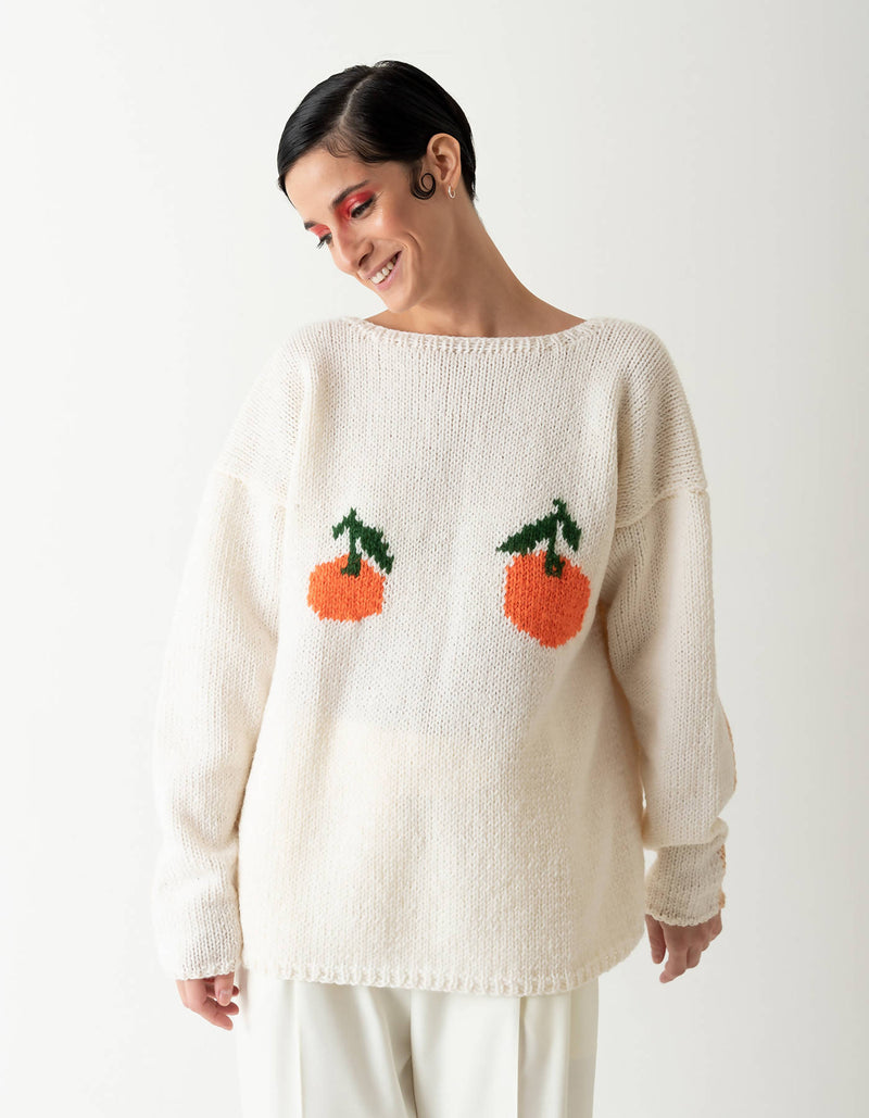 Nude Tangerine Knitted Top