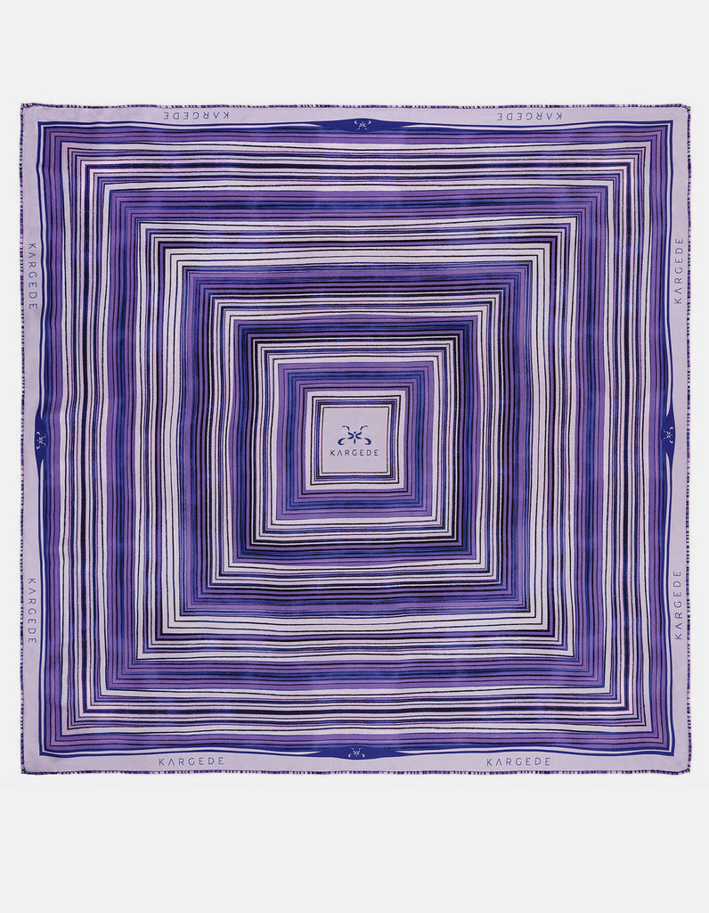 Purple-Striped-Silk-Twill-Scarf-Kargede-Designer-flat