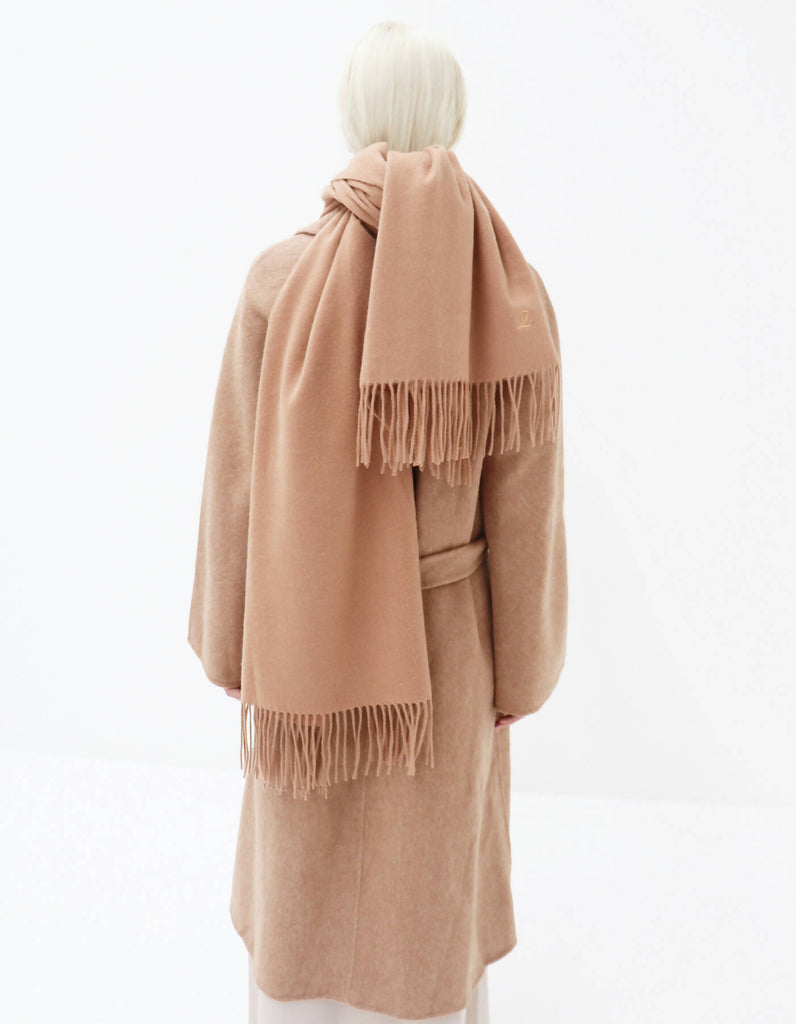 Helena Cashmere Shawl - Camel