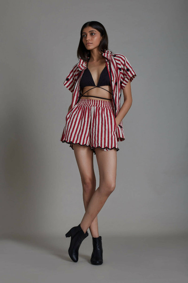 Stripe Tora Set-Red (3 PCS)