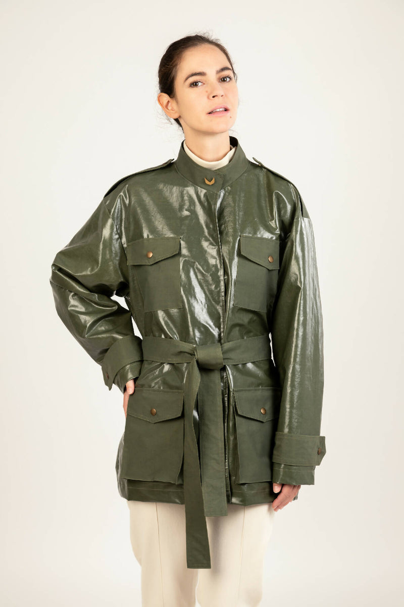 Waterproof Coated Saharan Jacket