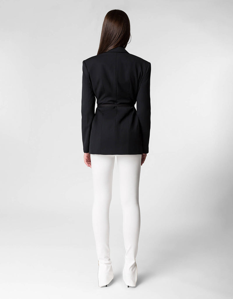 Harkov Black Wool Blazer