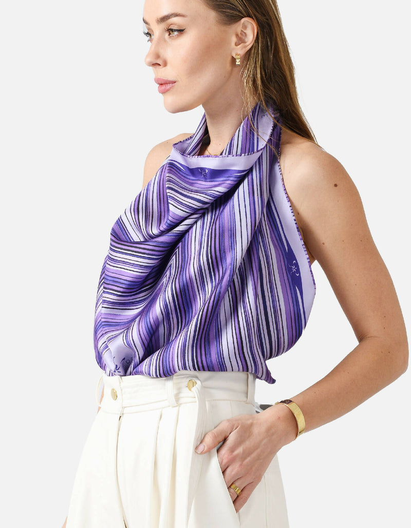 Purple-Striped-Silk-Twill-Scarf-Kargede-Designer-Scarf-Side