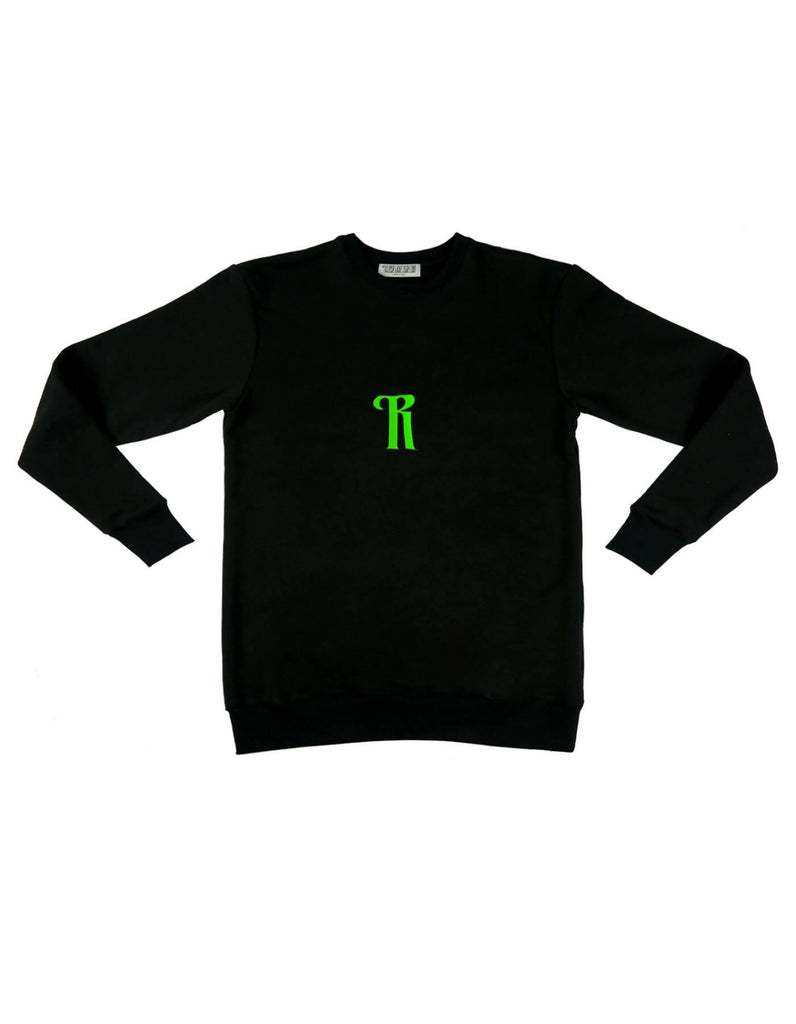 Crew-Neck Sweatshirt With Patch