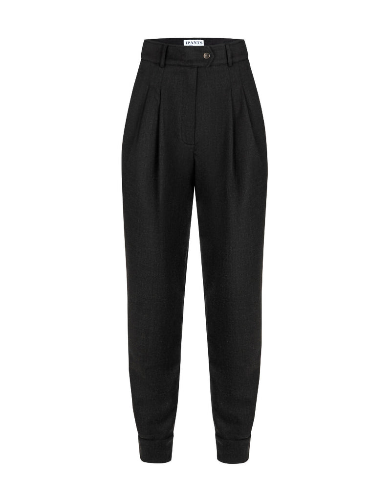 Cuffed Mid-Rise Pants