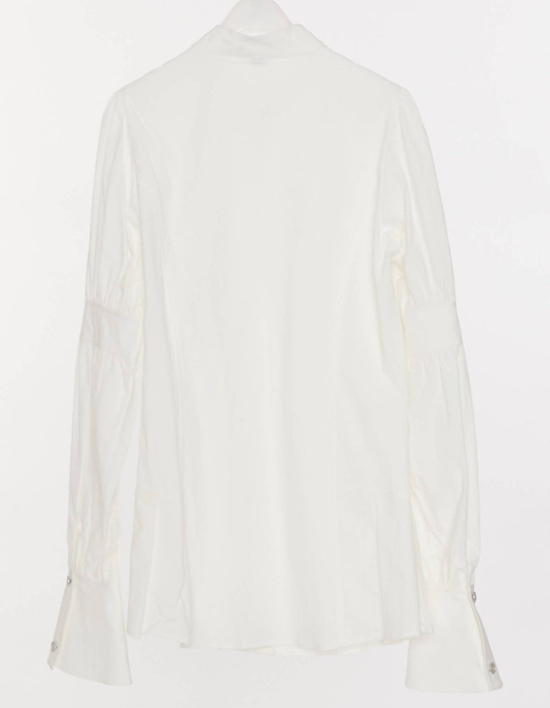 Blouse with Leg of Mutton Puff Sleeve