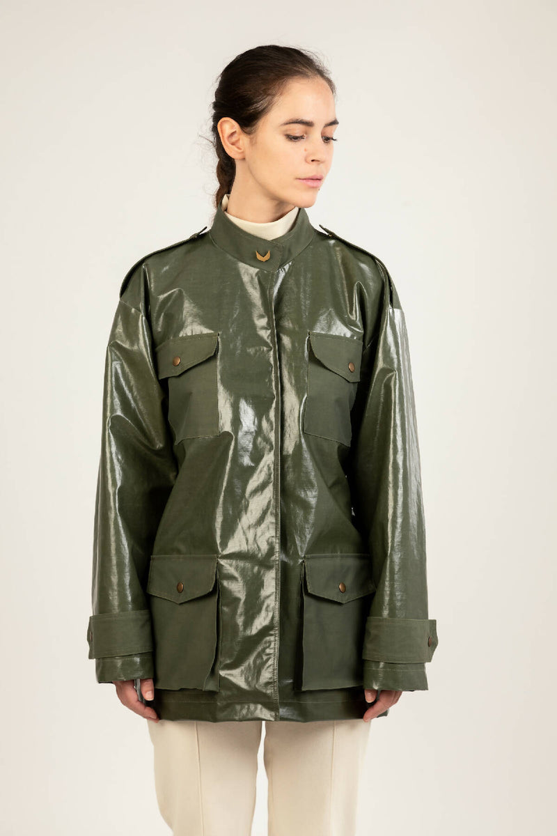 Waterproof Coated Saharan Jacket