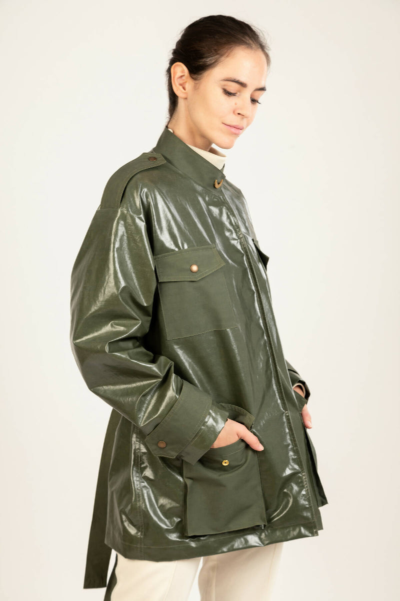 Waterproof Coated Saharan Jacket