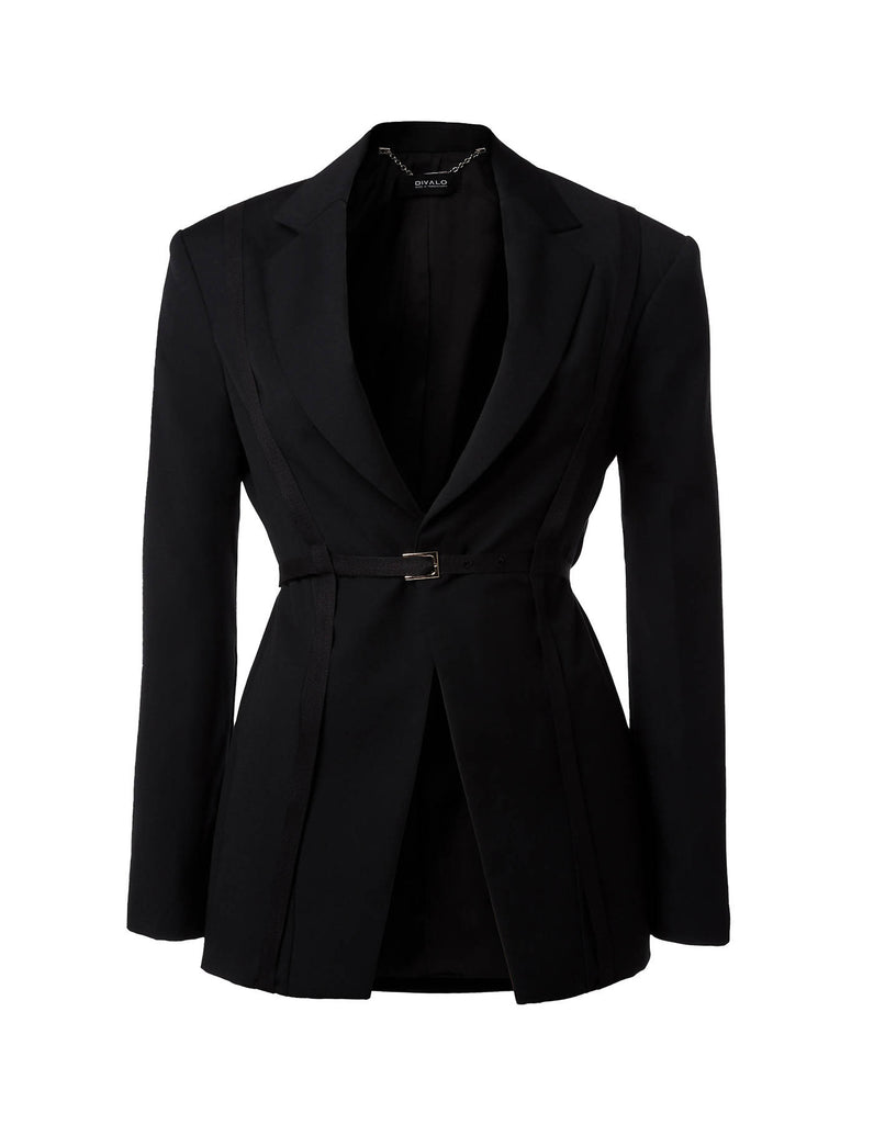 Harkov Black Wool Blazer