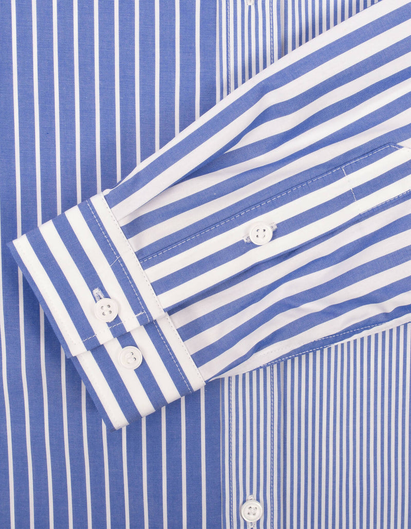 Frankie Multi-stripe Shirt Blue