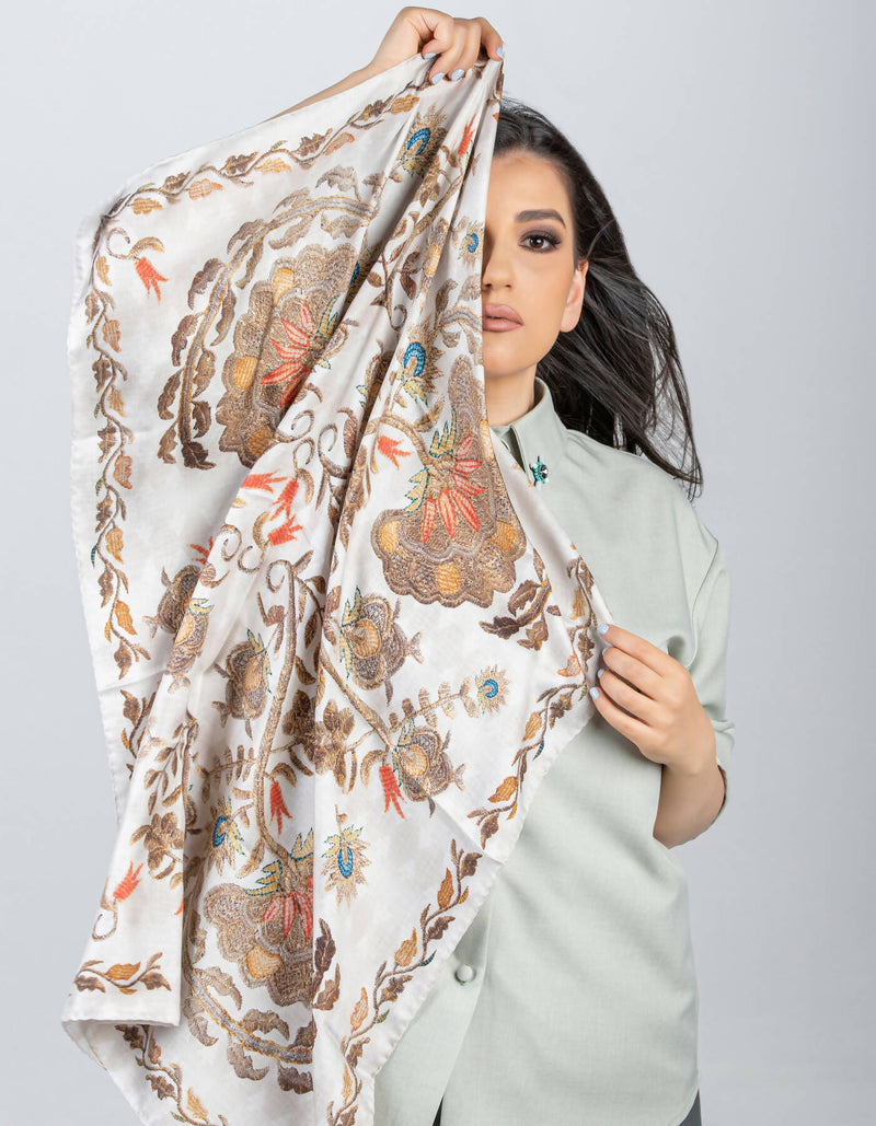 Silk Scarf “Aspram”