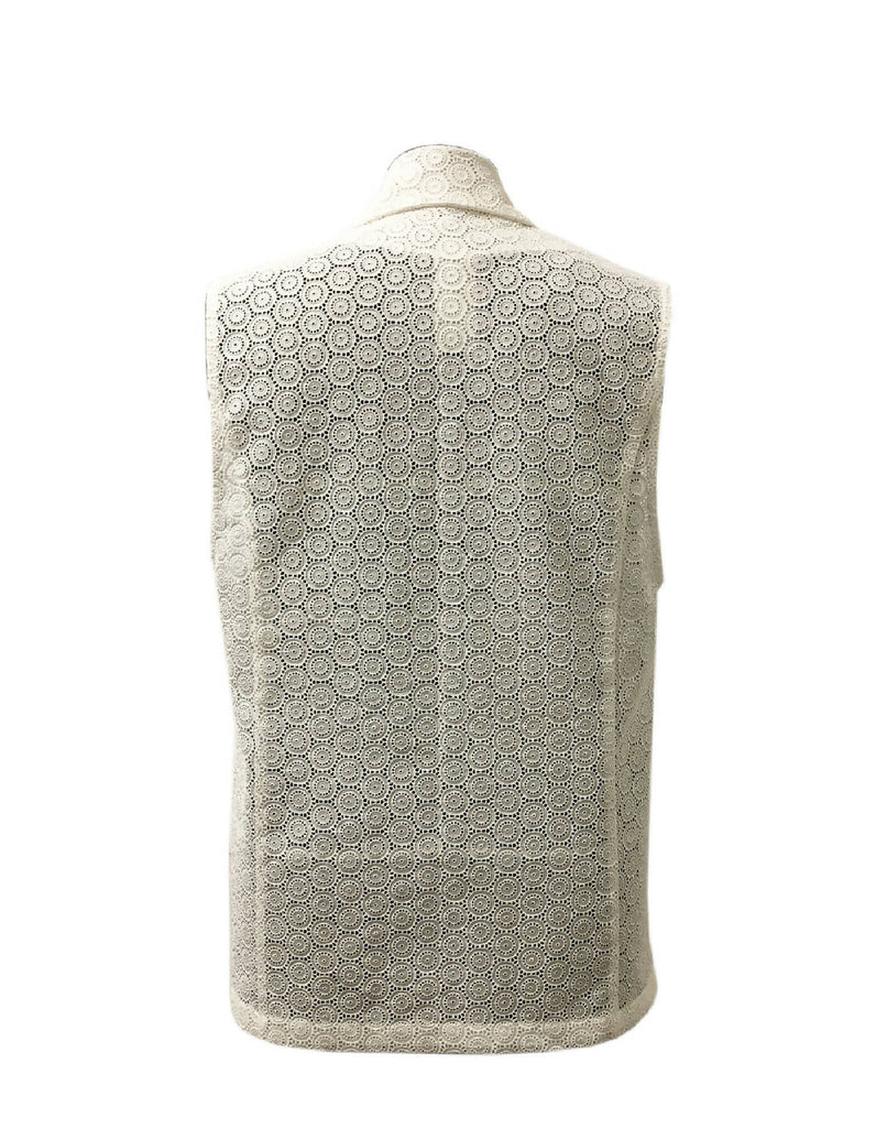 Gill-man sleeveless jacket