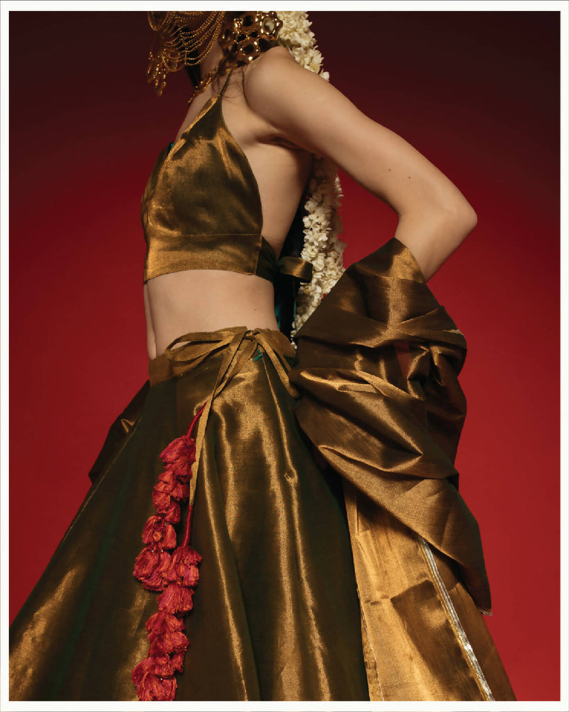 Gold Lehenga