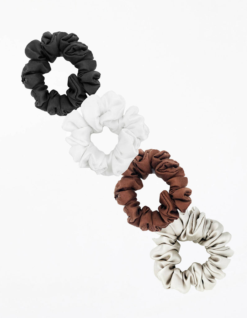 Edwige Silk Scrunchie Set