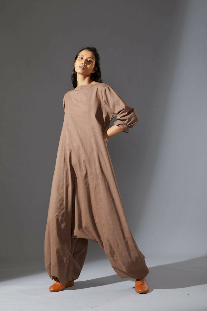 Mati Slv Suga Beige Jumpsuit