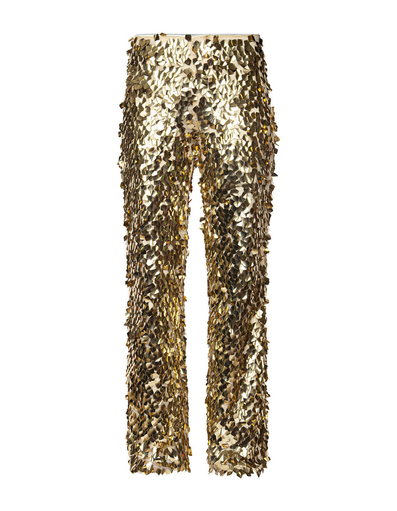 Golden Sequins Pants