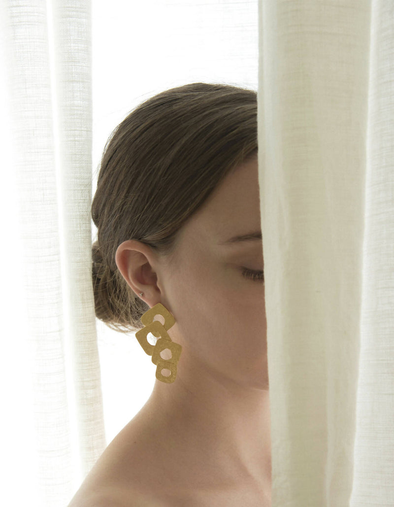 QUILT EARRINGS