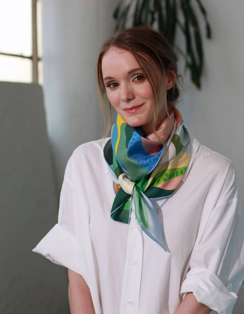 Silk Scarf of Spring