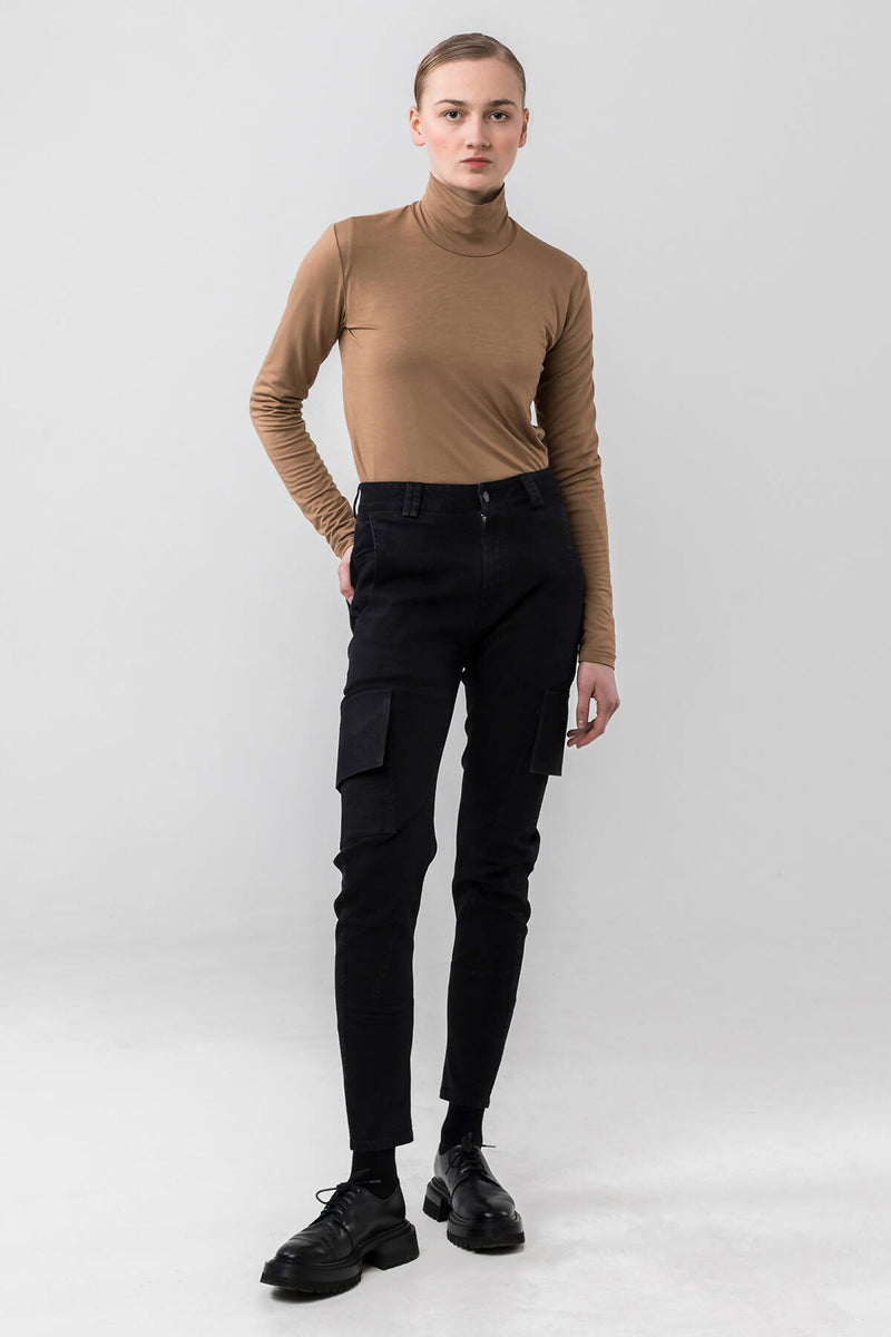 Turtleneck Uniform Camel