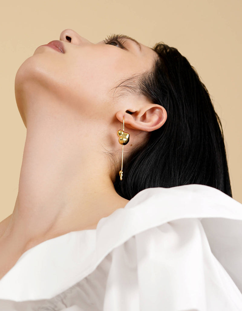 Naida Drop Earrings (Gold)