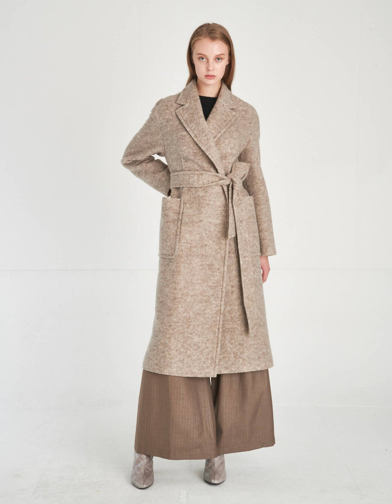 Soft Wool Ultra Light Knit Coat