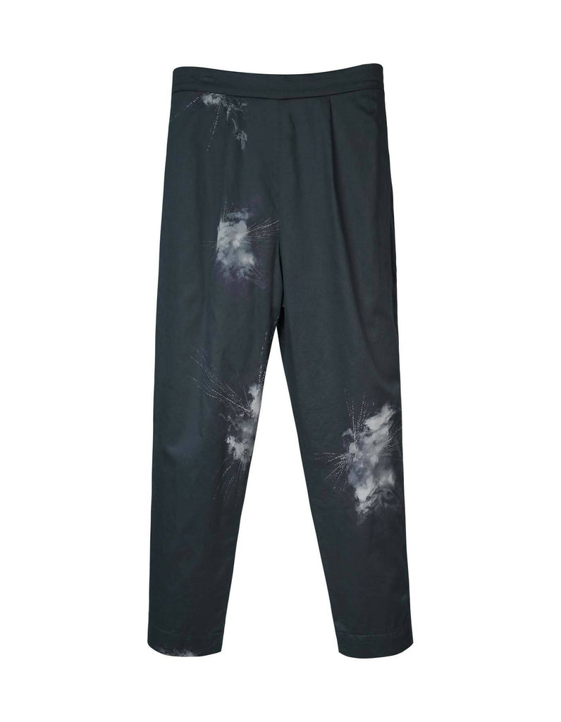 Fireworks Printing Slim-Trousers