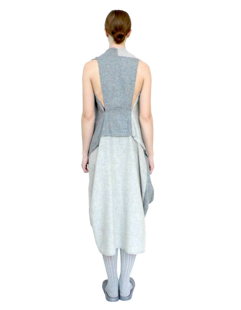 Knotted Wool Dress