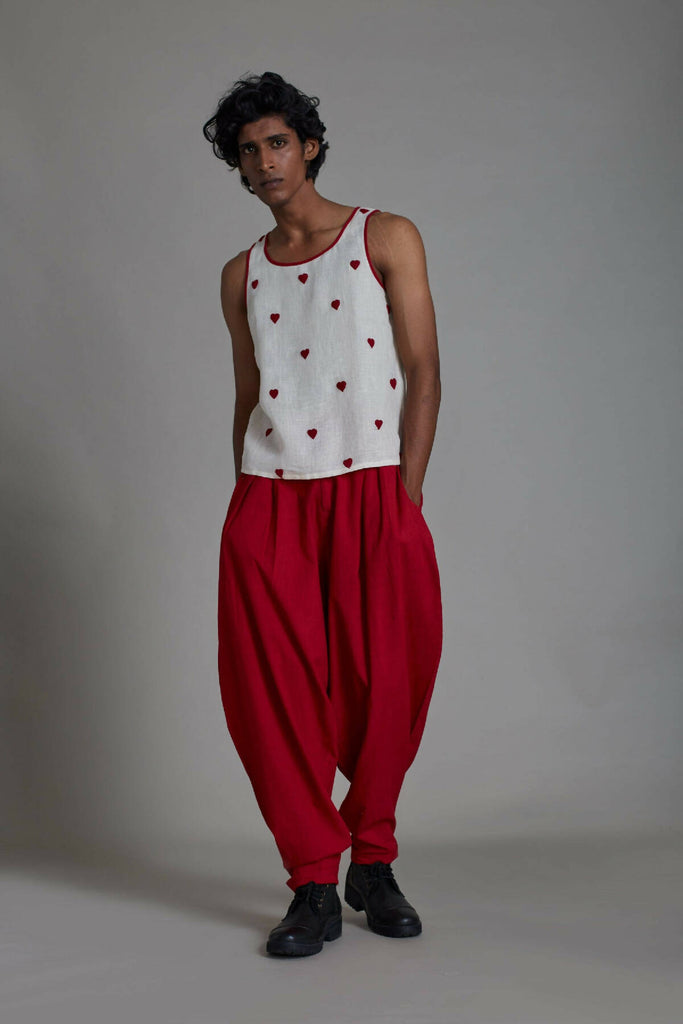 Men's Linen Tank Top