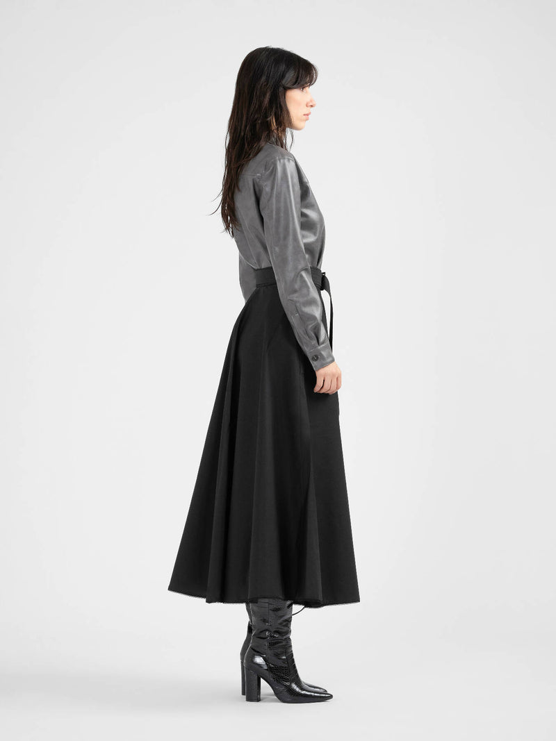 AIMEE Circle Cotton Skirt