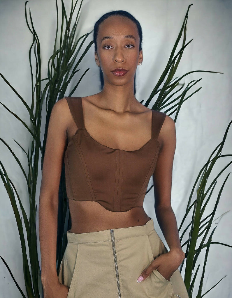 Cropped Corset Top