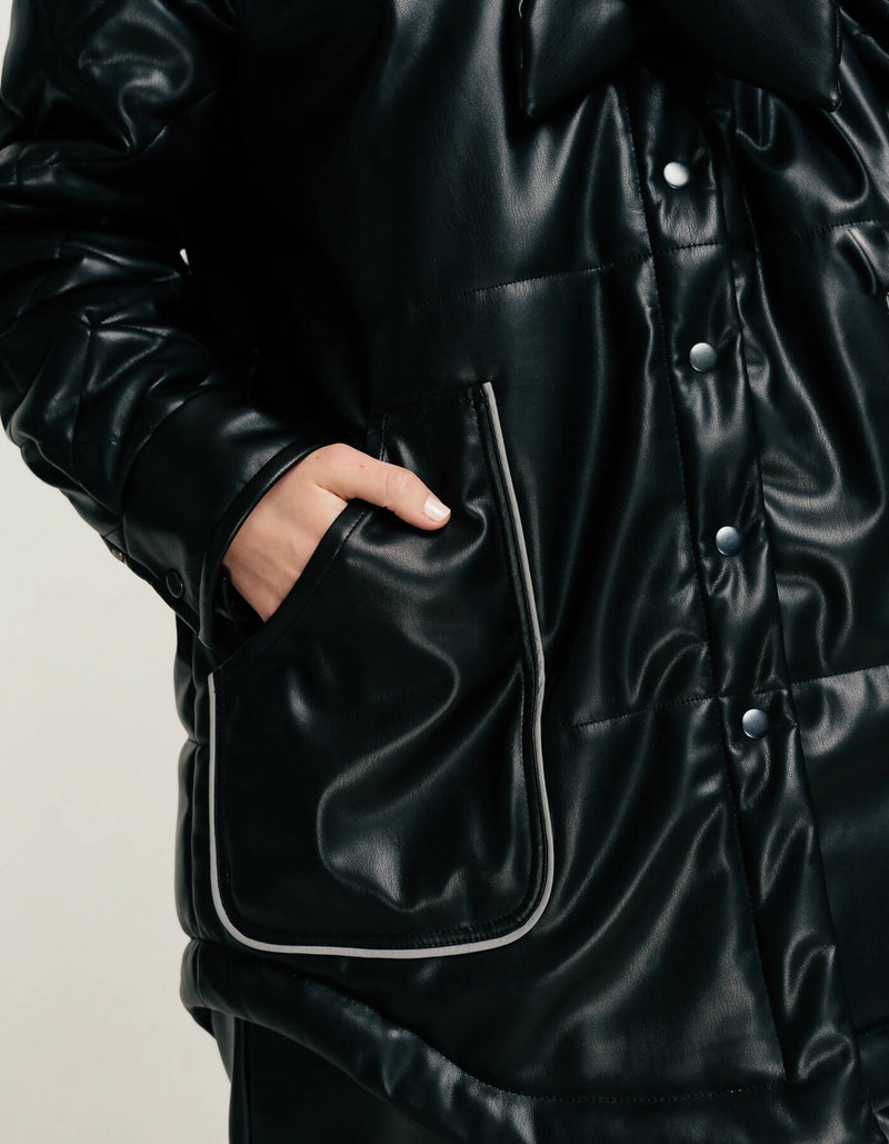 Vegan Leather Jacket Astera