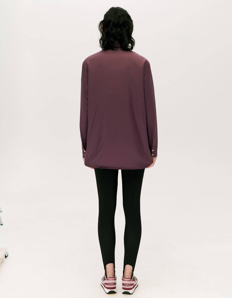 Shirt-Jacket “Lesya” Plum