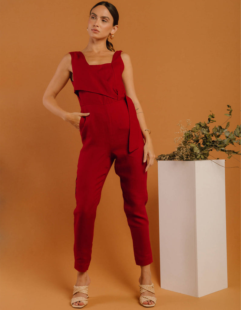 Jumpsuit 100% Linen