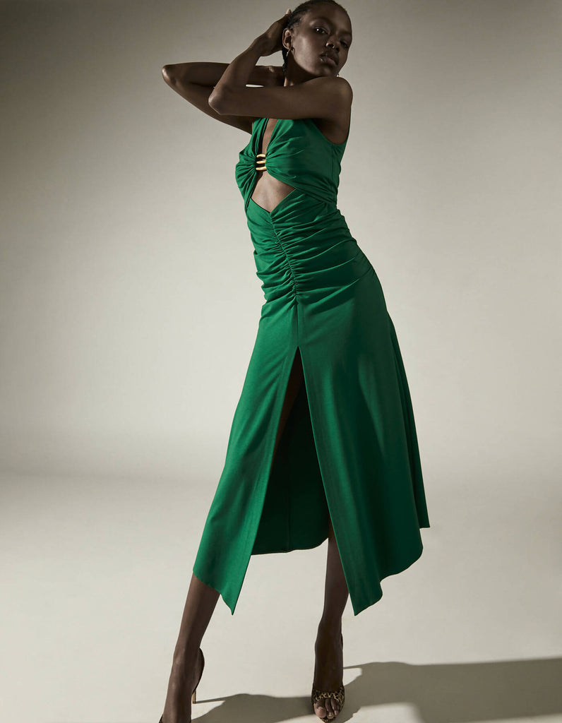 PASO DRESS JADE GREEN