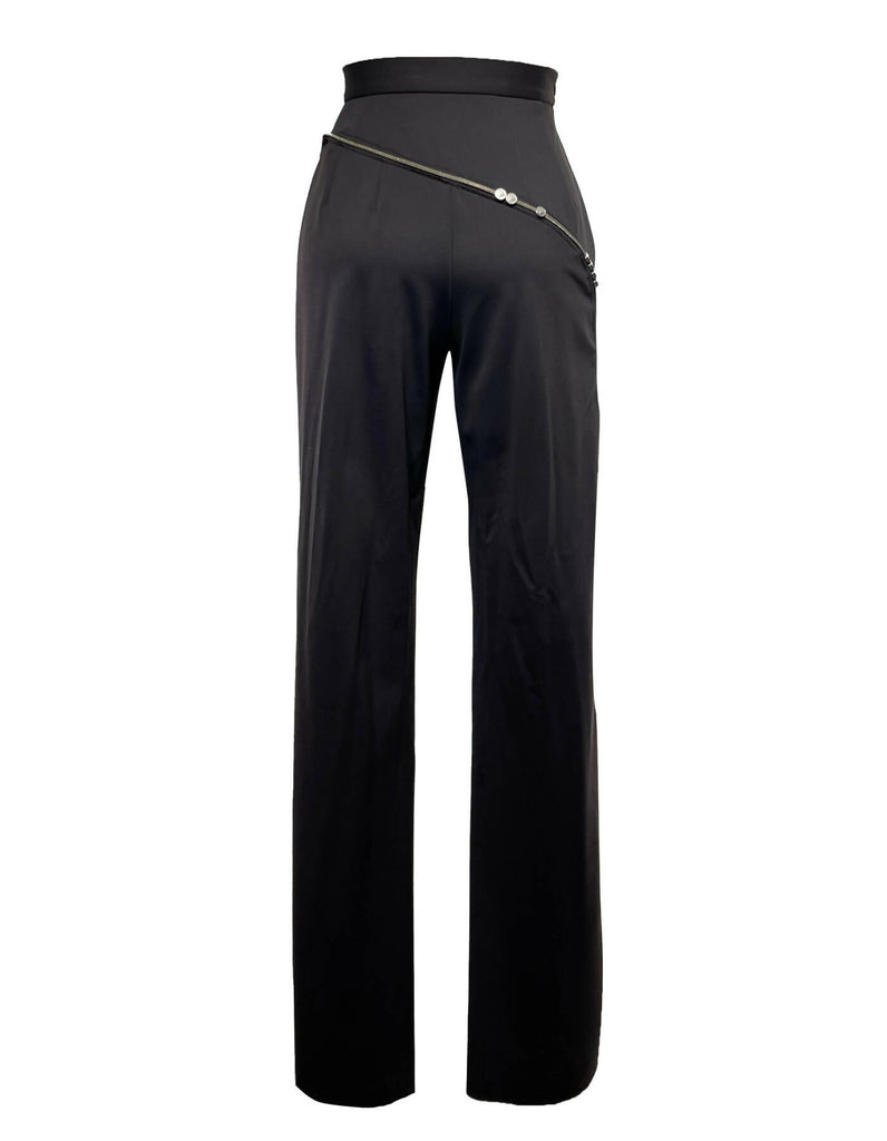 Lovebound Side-opend Button Zipper Trousers