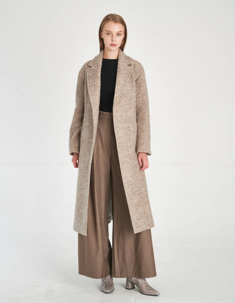 Soft Wool Ultra Light Knit Coat