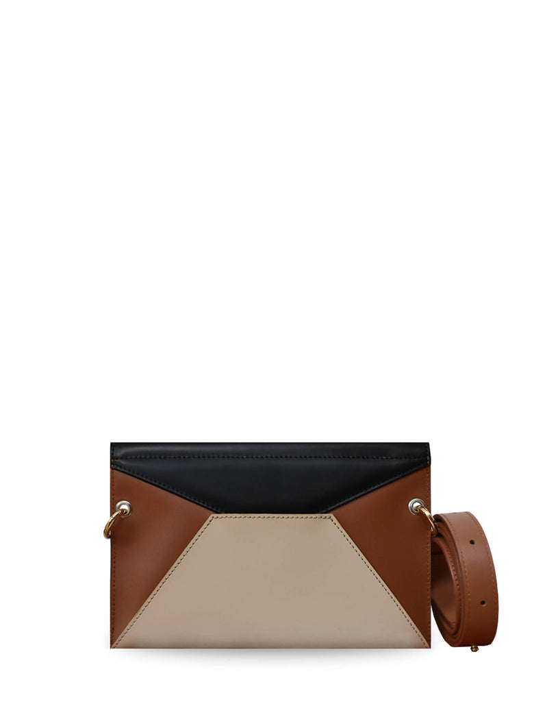 Thevetia Belt Bag – Camel & Black