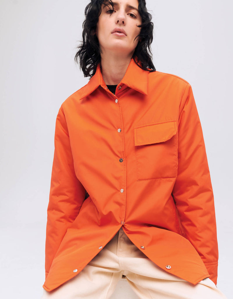 Shirt-Jacket “Lesya” Orange