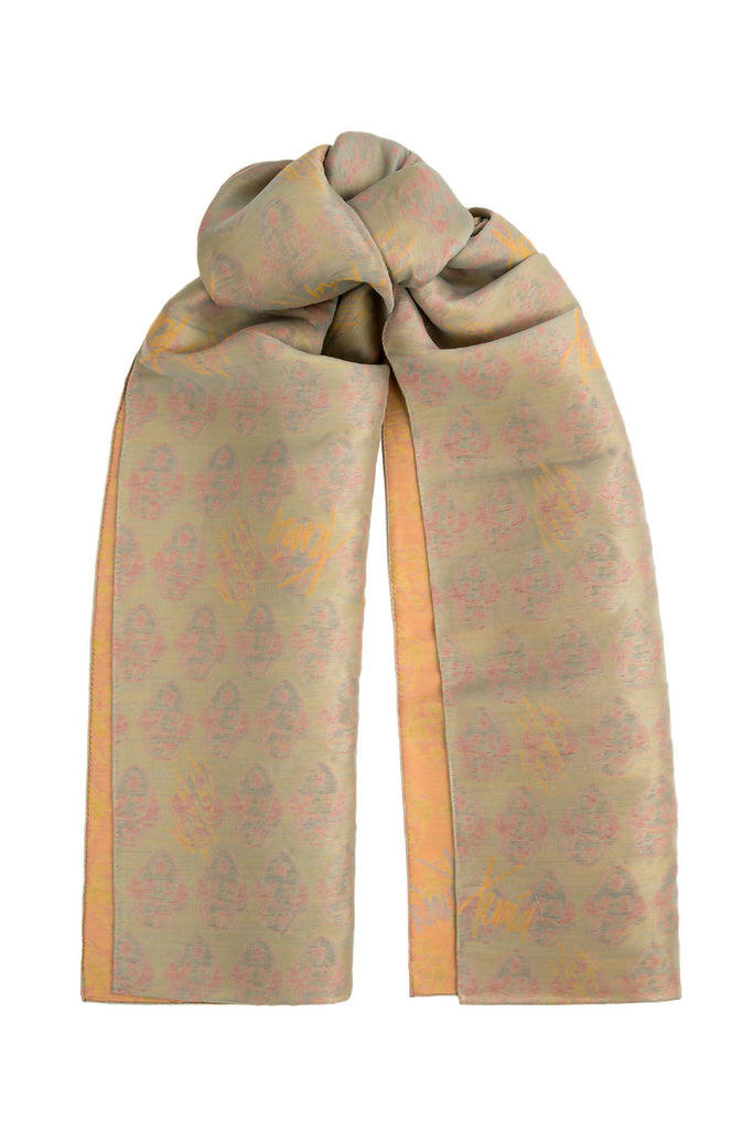 Charlie Silk Wool Scarf