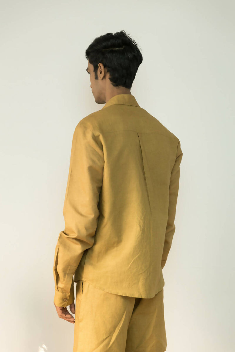 Asymmetric Placket Shirt