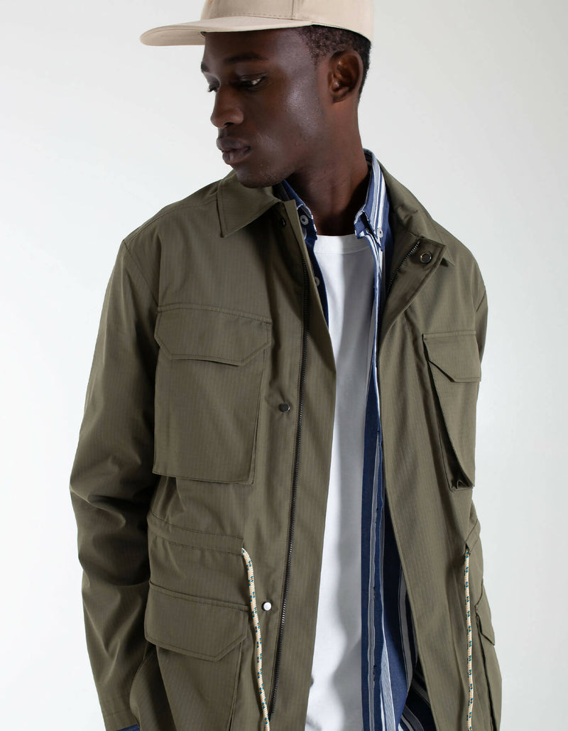 Ellis Ripstop Field Jacket Khaki