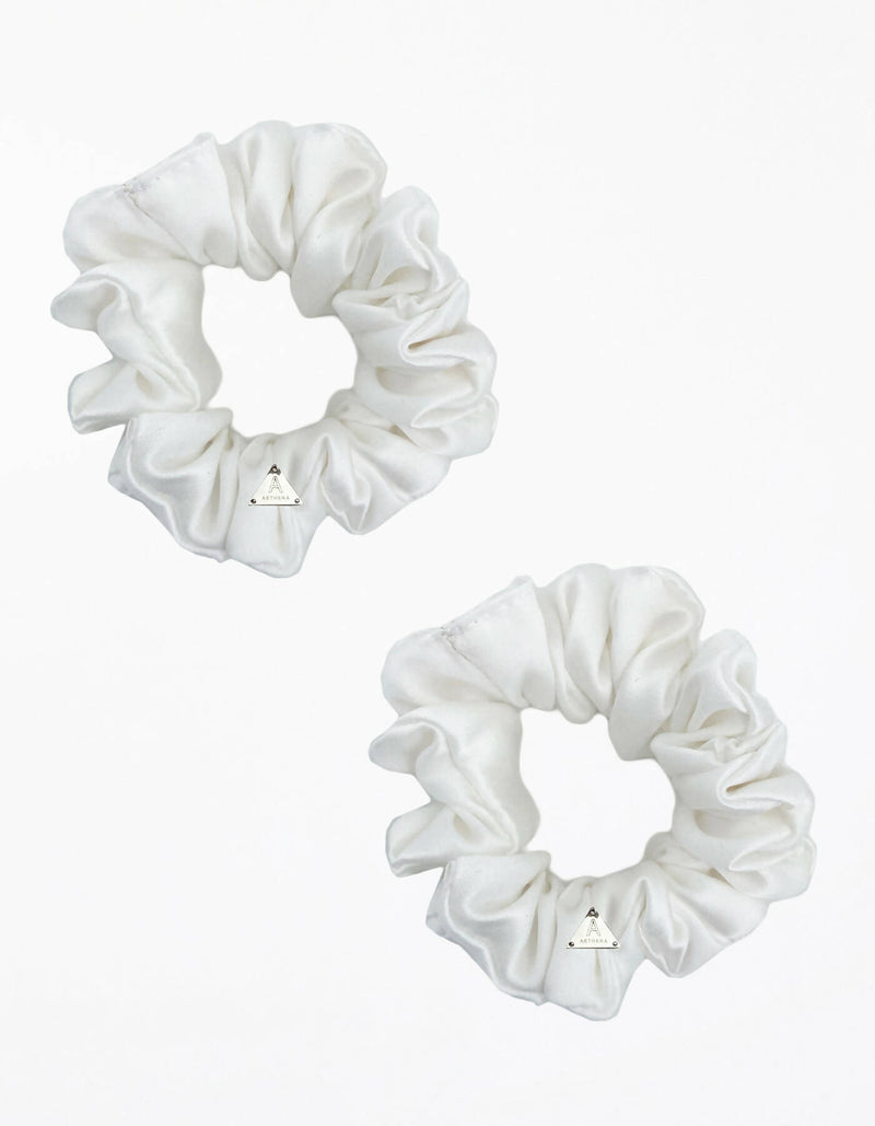 Alia Small Silk Scrunchie