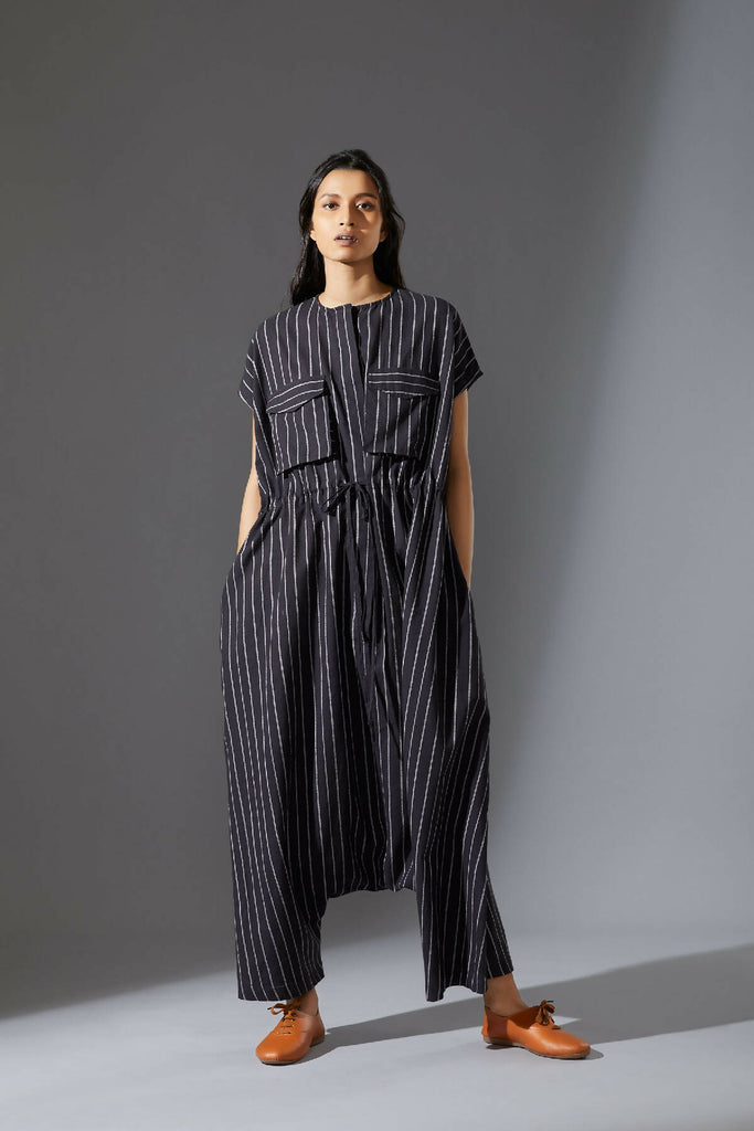 Mati Safari Black Jumpsuit