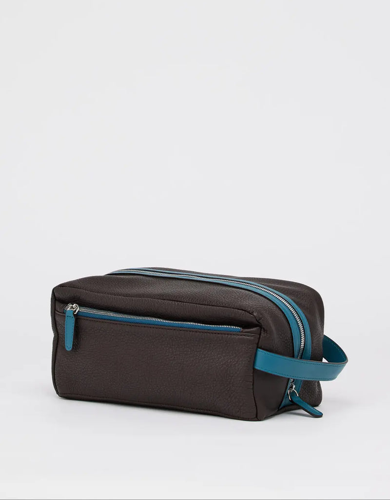 Toilet Bag Dark Brown