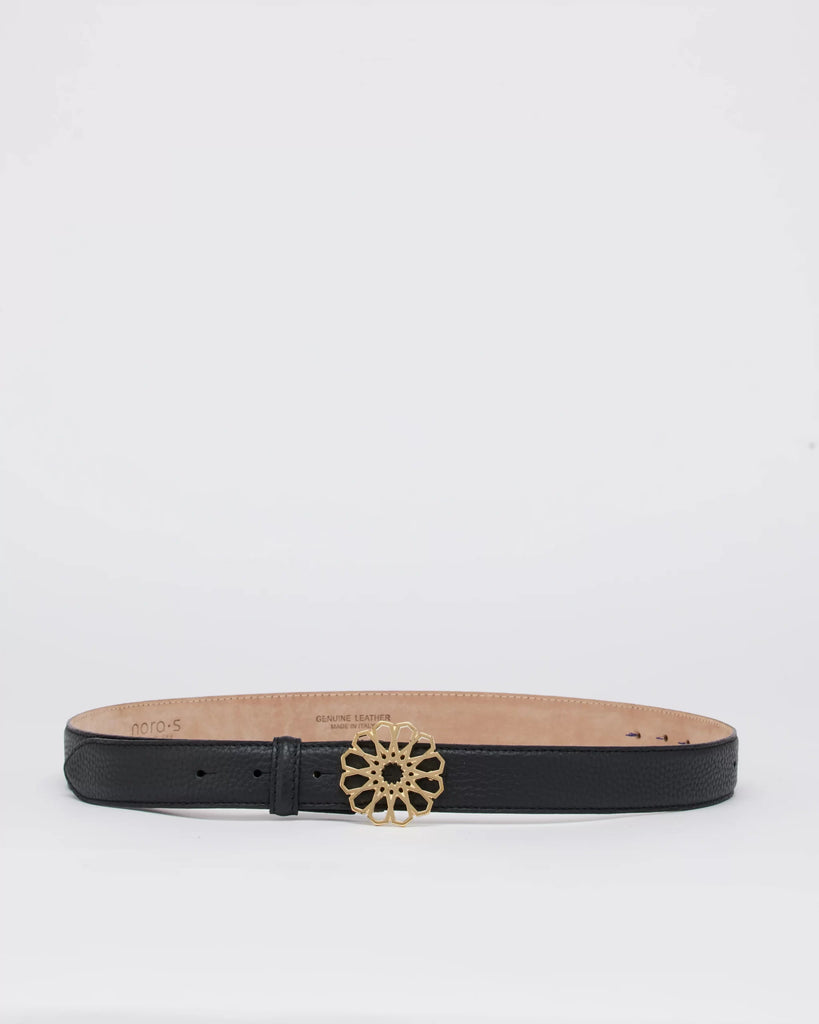 Maxi Mosaic Belt Black