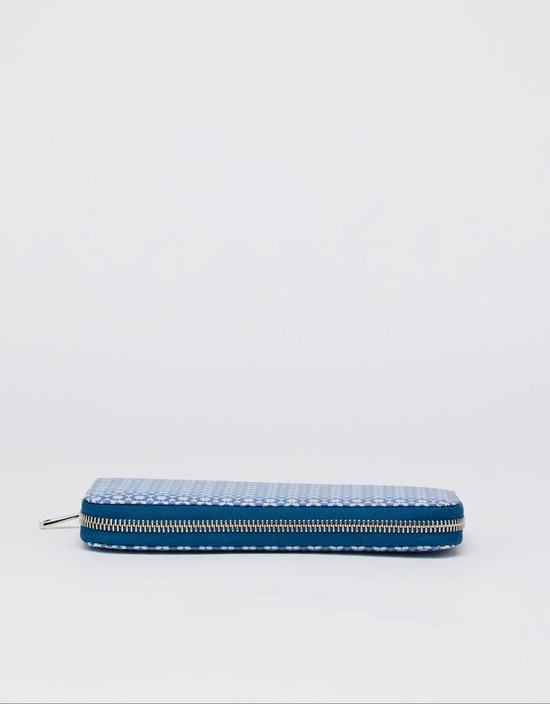 Wallet Large Blue | Leather Wallet for women