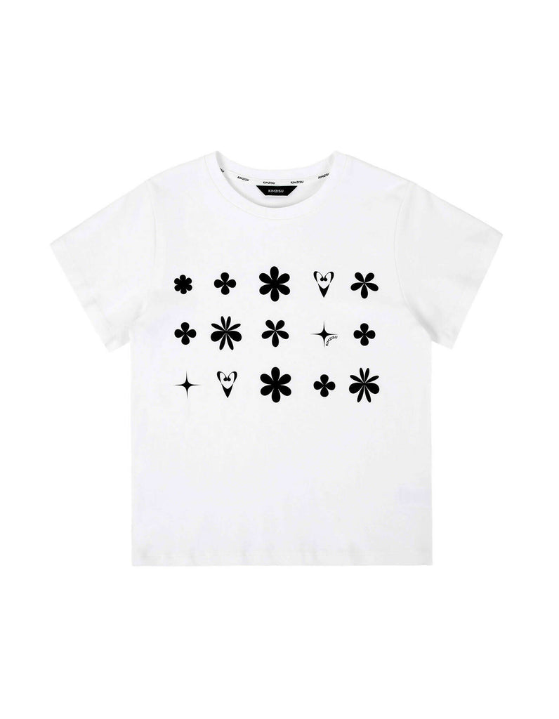 Flower Emblem T-Shirt